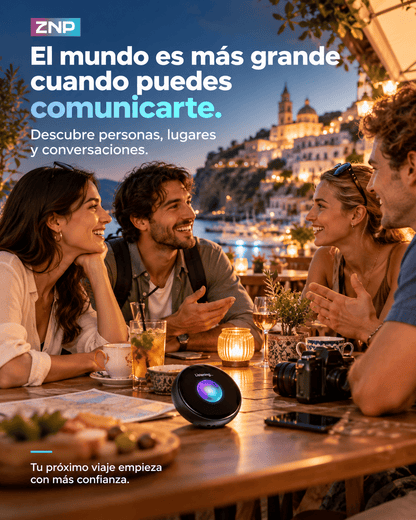 Zenoriva Lingua™ – Traductor IA de 165 idiomas