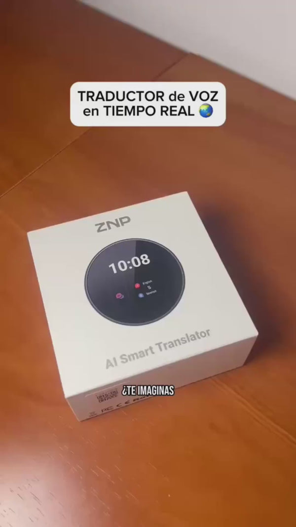 Contenido de la caja del traductor ZNP